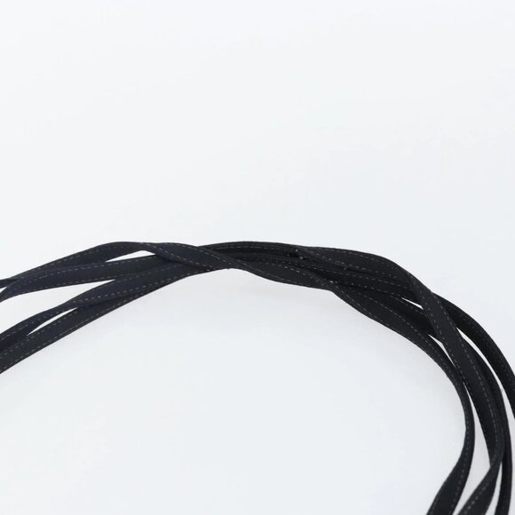 Salvatore Ferragamo Vala Shoulder Bag Nylon Black Gold Auth bs29122 - Picture 11 of 15